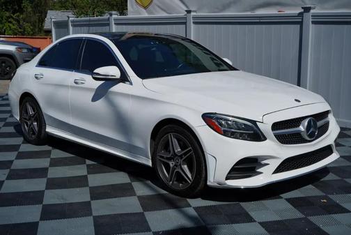 White 2021 Mercedes-Benz C-Class C 300 4MATIC
