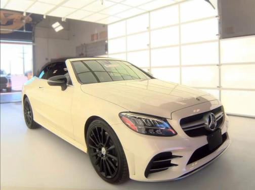 White 2019 Mercedes-Benz AMG C 43 4MATIC