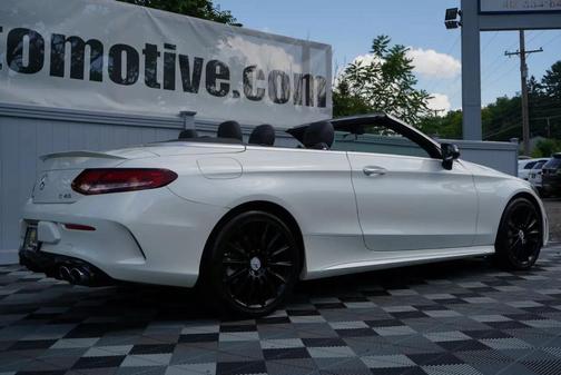 White 2019 Mercedes-Benz AMG C 43 4MATIC