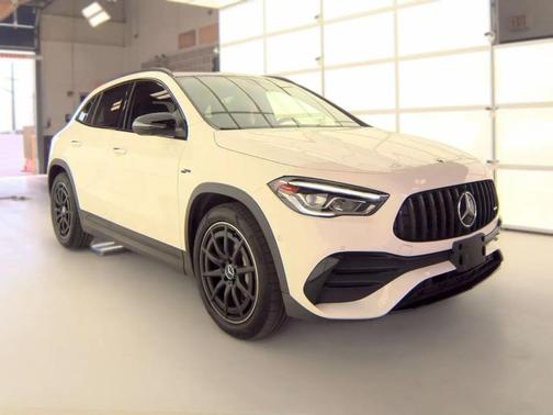 White 2022 Mercedes-Benz AMG GLA 35 4MATIC