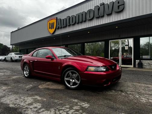 Silver 2004 Ford Mustang SVT Cobra