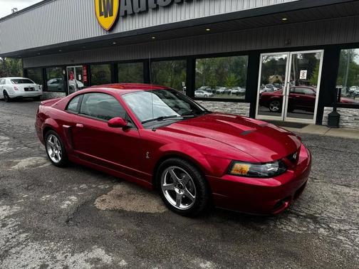 Silver 2004 Ford Mustang SVT Cobra