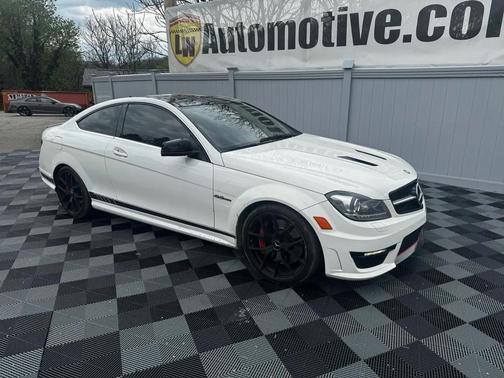 White 2014 Mercedes-Benz C-Class C 63 AMG