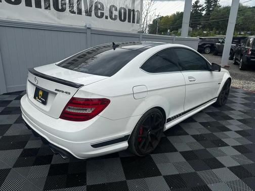 White 2014 Mercedes-Benz C-Class C 63 AMG