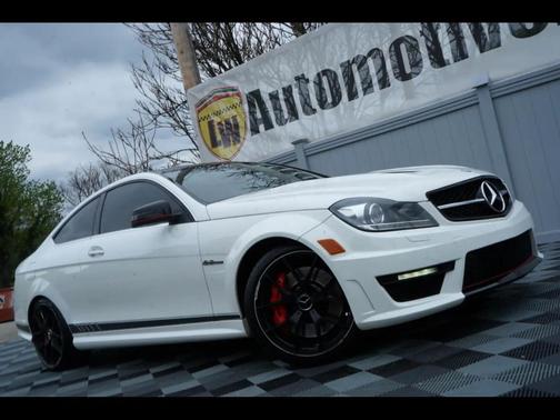 White 2014 Mercedes-Benz C-Class C 63 AMG