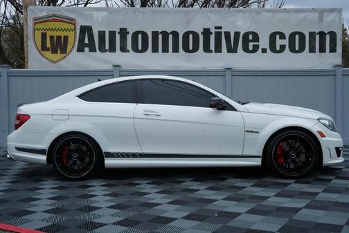 White 2014 Mercedes-Benz C-Class C 63 AMG
