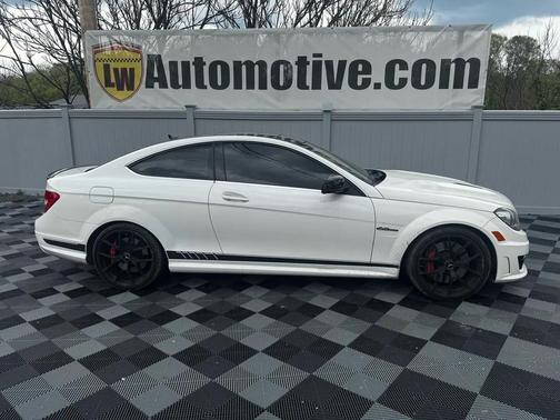 White 2014 Mercedes-Benz C-Class C 63 AMG
