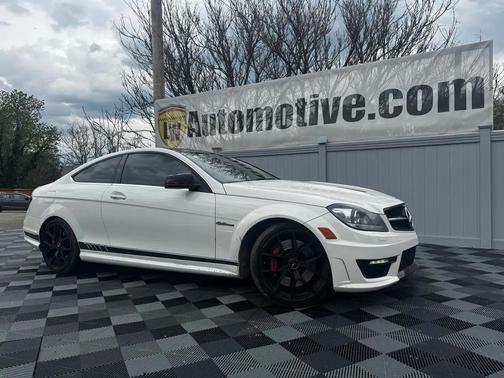 White 2014 Mercedes-Benz C-Class C 63 AMG