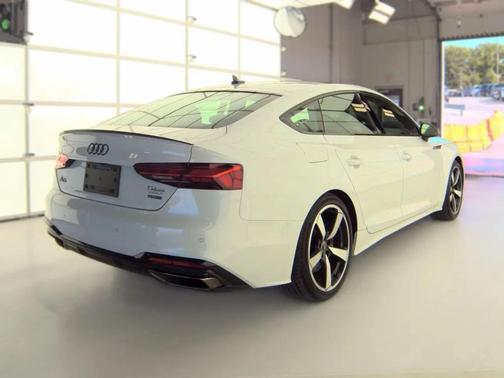 Glacier White Metallic 2023 Audi A5 Sportback 45 S Line Premium Plus