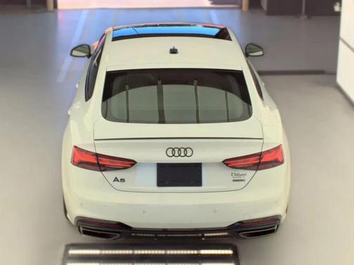 Glacier White Metallic 2023 Audi A5 Sportback 45 S Line Premium Plus