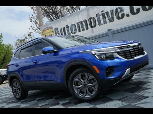 Neptune Blue 2024 Kia Seltos S