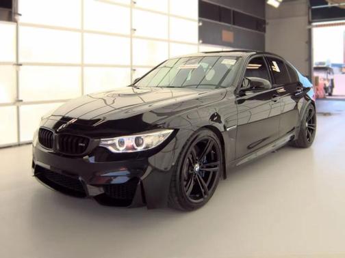Black 2017 BMW M3 Base