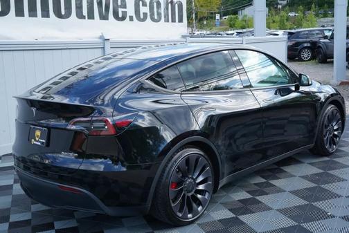 Solid Black 2023 Tesla Model Y Performance Dual Motor All-Wheel Drive