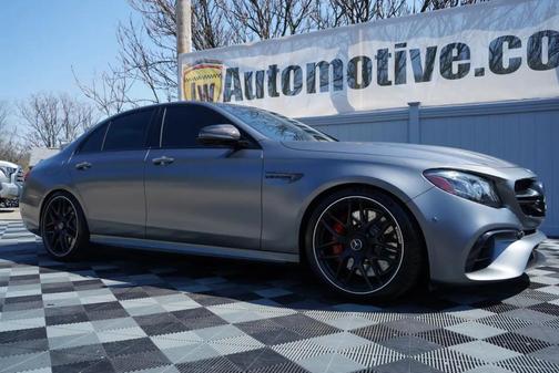 Gray 2018 Mercedes-Benz AMG E 63 S