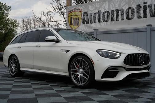 White 2021 Mercedes-Benz AMG E 63 S