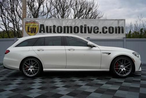 White 2021 Mercedes-Benz AMG E 63 S