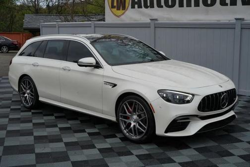 White 2021 Mercedes-Benz AMG E 63 S