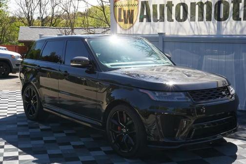 Black 2021 Land Rover Range Rover Sport SVR