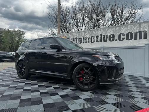 Black 2021 Land Rover Range Rover Sport SVR