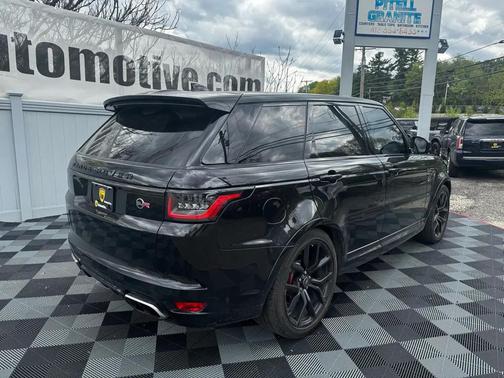 Black 2021 Land Rover Range Rover Sport SVR