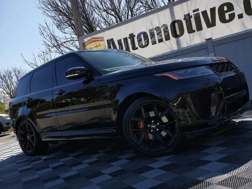 Black 2021 Land Rover Range Rover Sport SVR
