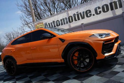Orange 2022 Lamborghini Urus AWD