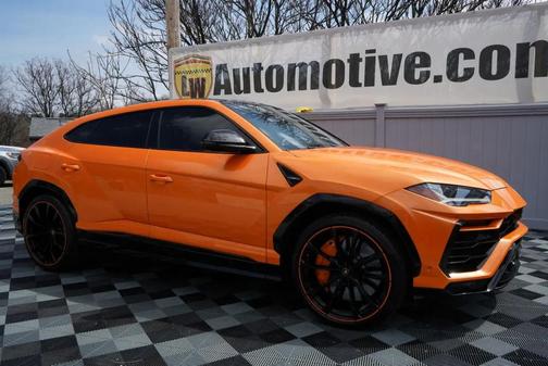 Orange 2022 Lamborghini Urus AWD