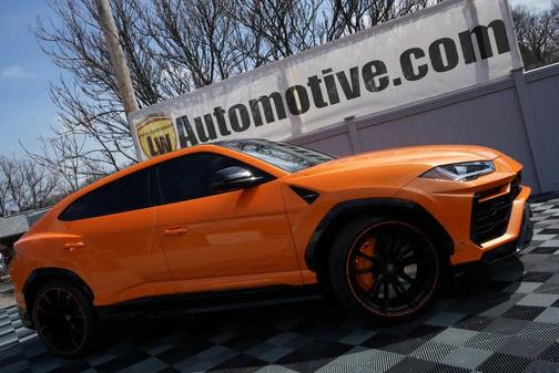 Orange 2022 Lamborghini Urus AWD