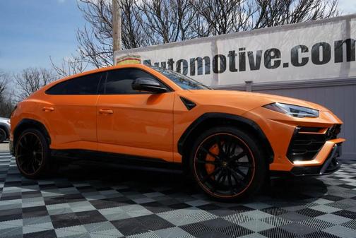 Orange 2022 Lamborghini Urus AWD