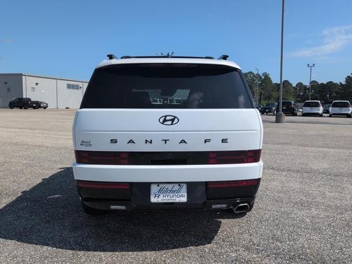 Serenity White 2026 Hyundai SANTA FE Calligraphy