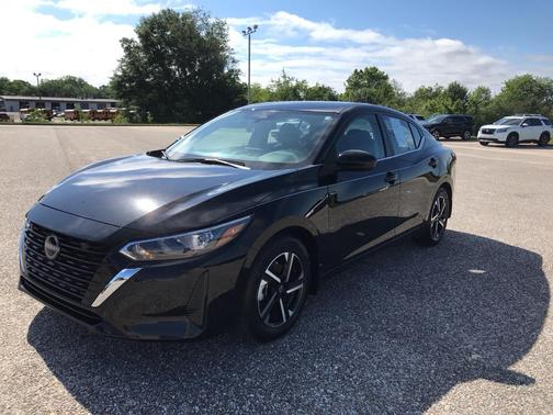 Super Black 2025 Nissan Sentra SV