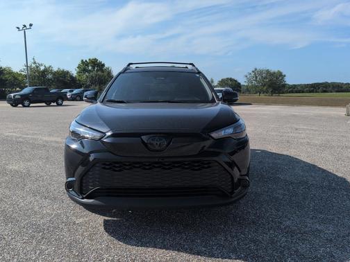Jet Black 2025 Toyota Corolla Hybrid L