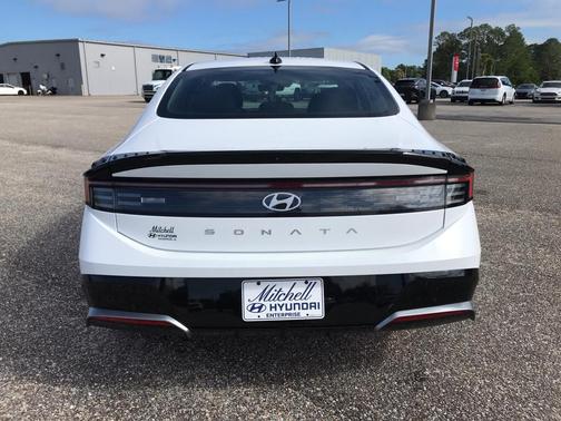 Serenity White 2025 Hyundai SONATA SEL