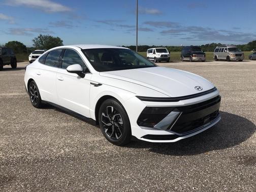 Serenity White 2025 Hyundai SONATA SEL