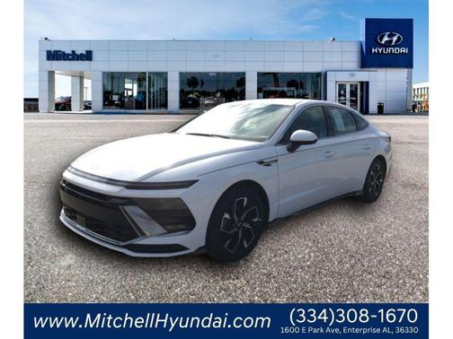 Serenity White 2025 Hyundai SONATA SEL