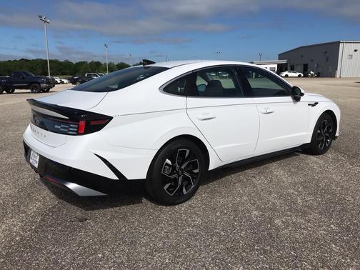 Serenity White 2025 Hyundai SONATA SEL