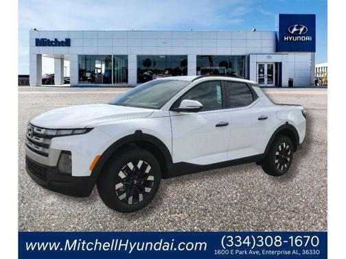 Atlas White 2026 Hyundai SANTA CRUZ SEL Truck