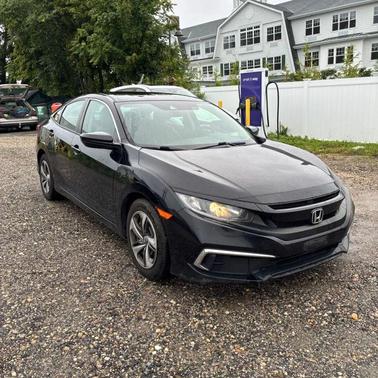 Crystal Black Pearl 2019 Honda Civic LX