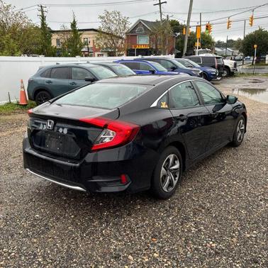 Crystal Black Pearl 2019 Honda Civic LX