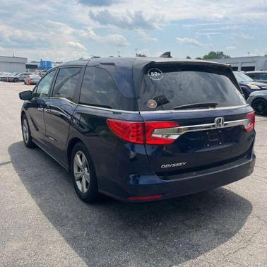 Blue 2018 Honda Odyssey EX-L