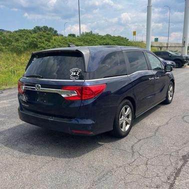 Blue 2018 Honda Odyssey EX-L