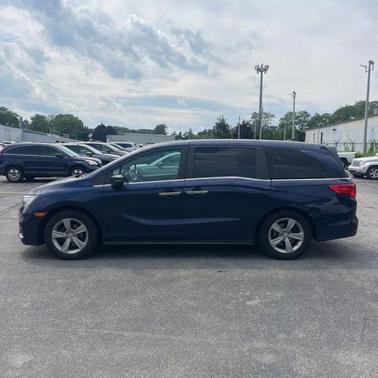 Blue 2018 Honda Odyssey EX-L