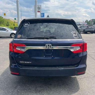 Blue 2018 Honda Odyssey EX-L