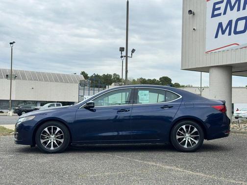 Blue 2015 Acura TLX Tech