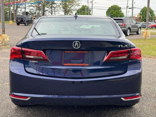 Blue 2015 Acura TLX Tech