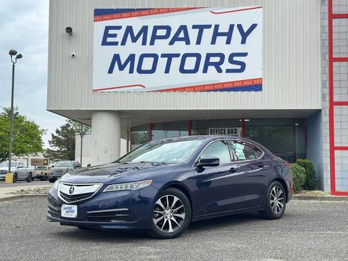 Blue 2015 Acura TLX Tech