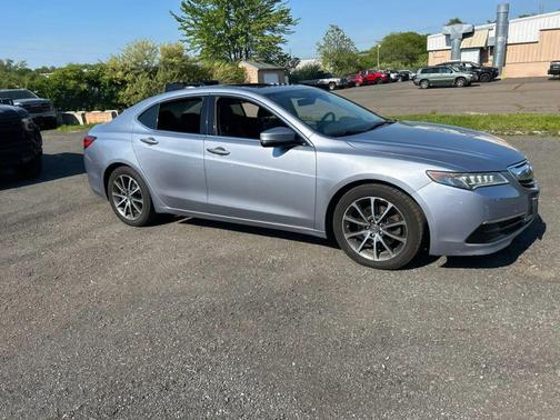 Slate Silver Metallic 2015 Acura TLX V6 Tech