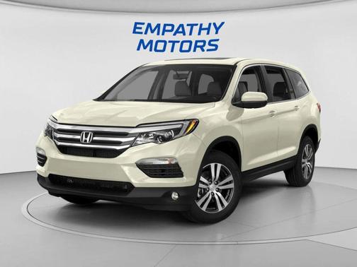 White Diamond Pearl 2017 Honda Pilot EX-L