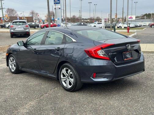 Aegean Blue Metallic 2016 Honda Civic LX