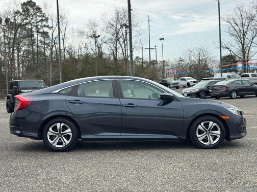 Aegean Blue Metallic 2016 Honda Civic LX